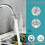 360 Faucet Aerator - FM22 Water-Saving, 2 Spray Modes 3