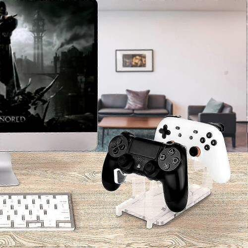 Controller-Halterung kompatibel mit PS5/PS4/PS3/Xbox One, S, X, 360/Xbox Elite/Nintendo Switch, 4-in-1-Controller-Halterung mit Basis 1