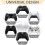 Controller-Halterung kompatibel mit PS5/PS4/PS3/Xbox One, S, X, 360/Xbox Elite/Nintendo Switch, 4-in-1-Controller-Halterung mit Basis 5
