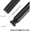 4er-Pack 15 cm verstellbare Möbelfüße - Metallfüße 3