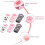 6-Pack Cat Paw Correction Tape - 5mm x 6m, Cute & Compact 4