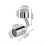 Universal Splashproof Filter Faucet, Rotating Kitchen Splashproof Faucet Aerator - All Copper 5