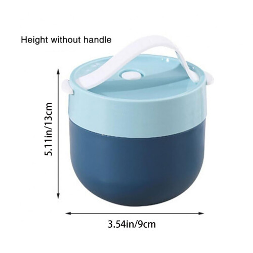 Mug à soupe micro-ondable avec couvercle (1 pièce) 2