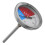 BBQ-Grillthermometer 300C Edelstahl 5