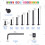 Kit de tornillos de cabeza hexagonal M6 y tuercas cilíndricas – 141 piezas 2
