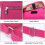 Bolso bandolera impermeable de nailon para mujer 2