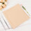 Serviettes de table BalsaCircle beiges en polyester scuba 50 x 50 cm 2