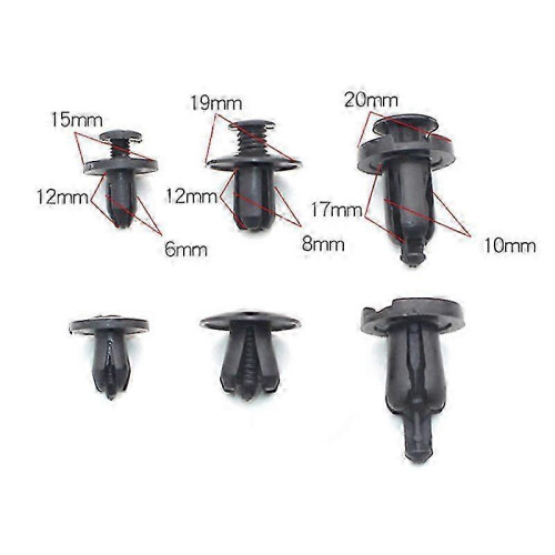 160pcs Car Trim Clips + 5 Tools - Interior Panel Rivet Removal Kit 1