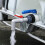 Plastic IBC Tank Adapter - 60 Coarse Thread to 1" Ball Valve 2