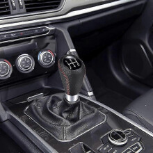 5-vaihteinen vaihteenvalitsinnuppi - musta, 3 adapteria, manuaalivaihteenvalitsinnuppi, yhteensopiva manuaalivaihteisten autojen kanssa