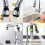 360 Faucet Aerator - 4-Piece Adjustable Rotating Nozzle 5