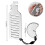 2-Pack Portable Door Locks - Travel Security Jammer 4