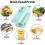Mini scelleuse portable verte, scelleuse thermique pour sacs de conservation de cuisine 2