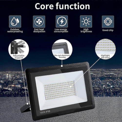 50W LED-schijnwerper, IP66 waterdicht 2