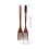 Fork Tableware with Hemp Rope Handle4-Pack 2