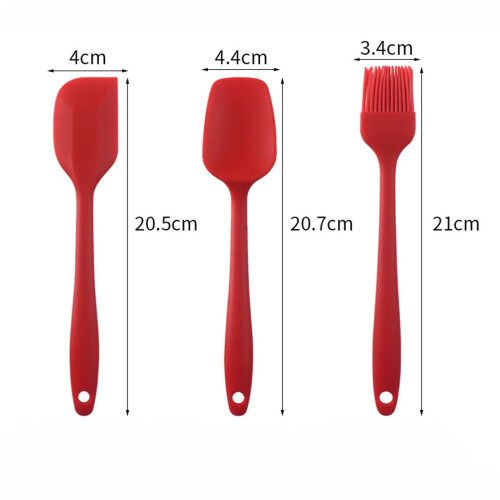 6-teiliges hitzebeständiges Silikonspatel-Set 2