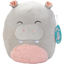 Harrison Szary Hipopotam Squishmallow Pluszowy 10 cali
