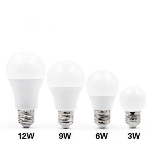 10 sets LED bulb E27 9W eq 60W 806lm natural white 2