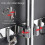 Stainless steel wall mounted broom rack 3