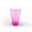 Plastic crystal cup transparent round 50 cups 2