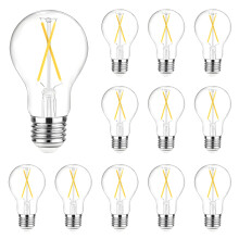 Ampoule LED Edison vintage A19 8W 800LM 5000K E26