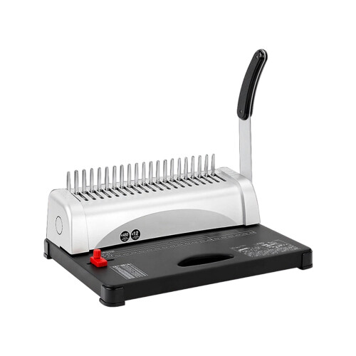 Pack of 12 Versatile Comb Binding Devices Compatible with-grey 1