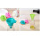 2-piece foldable funnel, foldable silicone gel hopper compatible with home kitchen 2