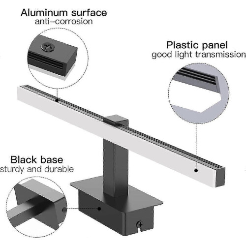 40cm IP44 Waterproof LED Bathroom Mirror - 9W 6000K Cool White 2
