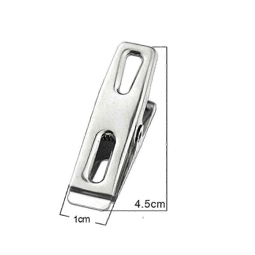 20 Stainless steel clothespins, unbreakable, unbreakable clips, will not rust 1