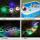 2pcs Floating Solar Pool Lights - Waterproof Sensor LED Lights (White Light) 5