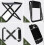 Portable Camping Folding Stool - Lightweight compatible with Outdoor/Travel 2