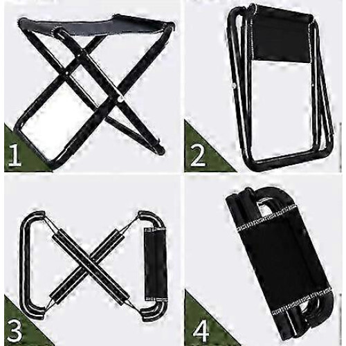 Portable Camping Folding Stool - Lightweight compatible with Outdoor/Travel 1