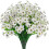 Kunstige udendørsblomster, 21 stk., UV-resistente 1