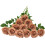 Black Artificial Roses Silk Bouquet with Long Stems 12PC 1