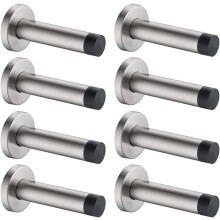 Türstopper aus Edelstahl, 9 cm (3,54 Zoll), 8er-Pack