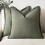Fodere per cuscini in ramia e cotone con frange 45x45 cm (18x18") – 1