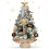 20" Pre-Lit Flocked Mini Christmas Tree 1