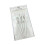 Pailles en papier Elainilye blanches (4 pièces) 1