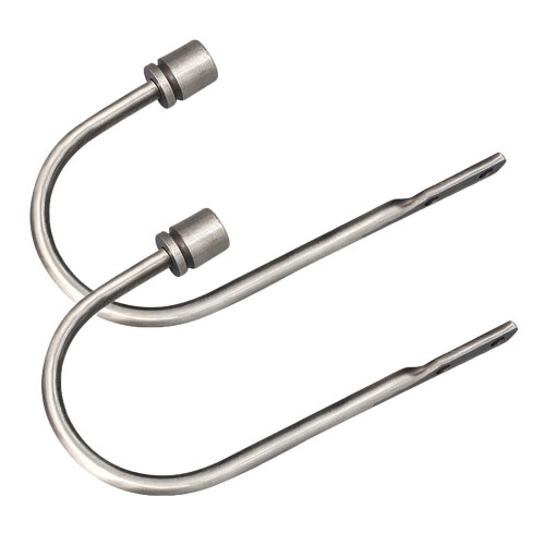 Crochets pour embrasses de rideaux muraux (lot de 2)