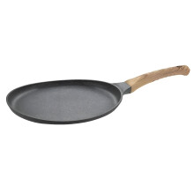 10 inch pre-seasoned cast iron crepe skillet