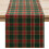 Kerstrode tartan tafelloper 13x48 inch 1