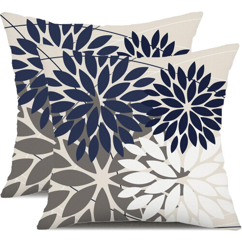 Fodere per cuscini impermeabili 40x40 cm, set da 2