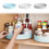Estante giratorio de cocina de 360 – Plástico blanco, 1