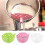 2pcs Pink Multi-Function Durable Leaf Shape Rice Washing Sieve Pea Colander Clip Cleaning Kitchen Tools 2