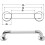 White Bathtub Safety Handle - Fluorescent Wall Mount Rail 2