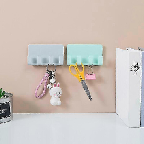 Towel rack sticky wall hook multi-purpose plastic hanger mobile phone charging stand multi-function storage rack only stand 1