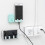 Towel rack sticky wall hook multi-purpose plastic hanger mobile phone charging stand multi-function storage rack only stand 4