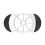 Apple slicer, corer, separator, multi-function fruit slicer (white) 1 piece 3