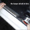 Silver Car Threshold Protector (3Mx5CM) - Anti-Collision Sticker Tape 3