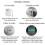16 color LED toilet night light, motion sensor light detection light 3